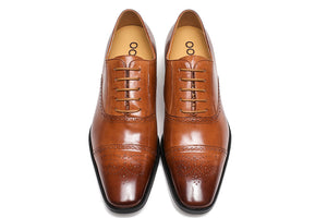 OOFY TALL BROWN Elevator Shoe