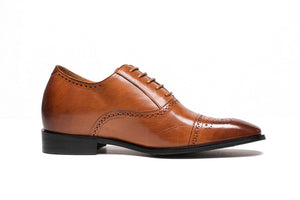 OOFY TALL BROWN Elevator Shoe