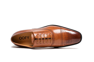 OOFY TALL BROWN Elevator Shoe